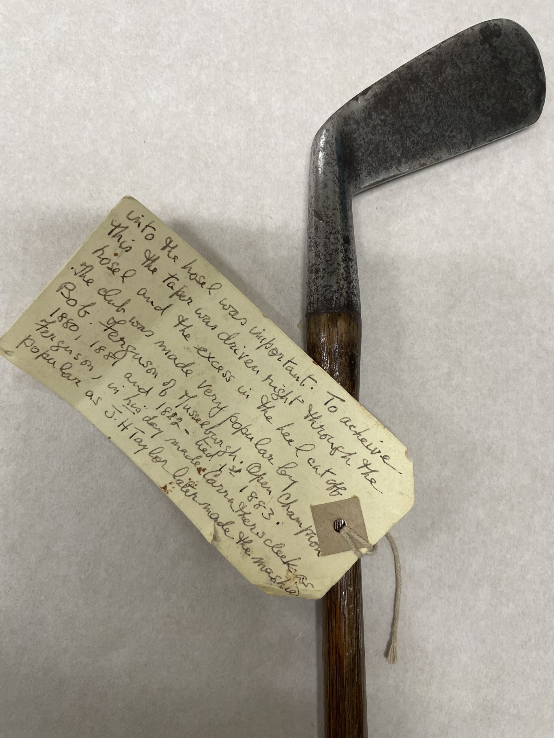 Carruthers smooth-face Patent Cleek c.1890