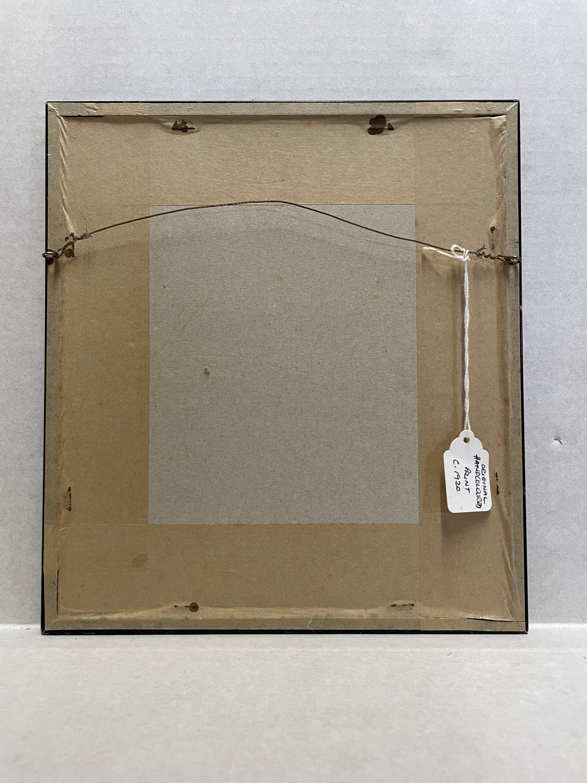 Fred Buchanan Humorous Hand-coloured Print of a Caddy