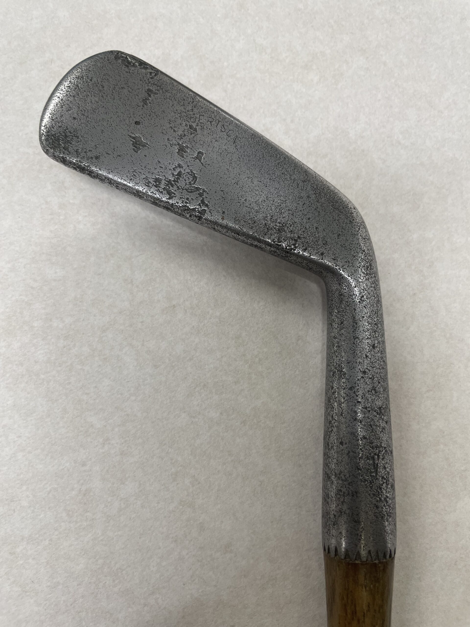 D.G. Robertson, Edinburgh Smooth Face Cleek with R. Condie 'Rose' stamp c.1895