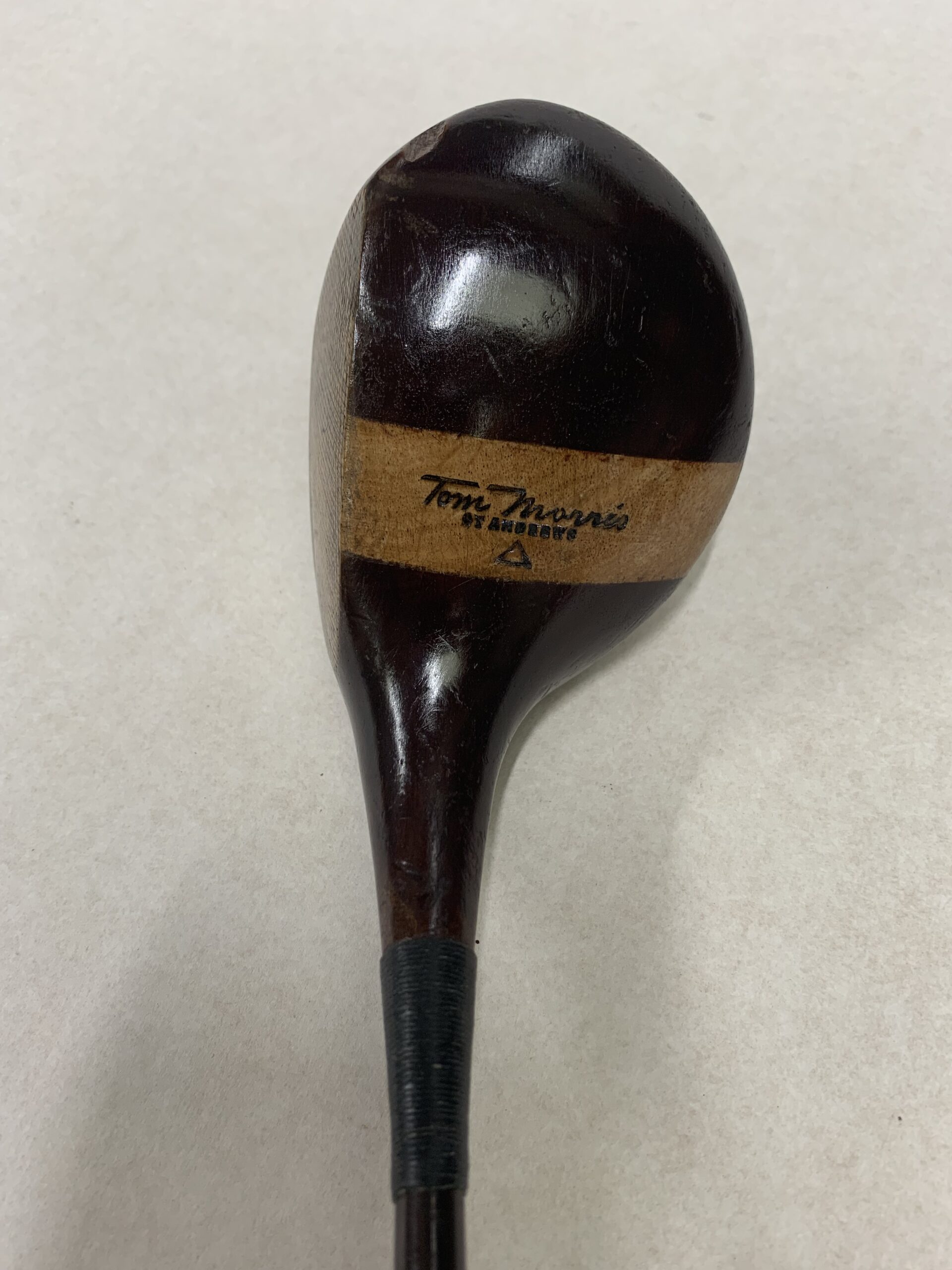 Tom Morris 'Autograph' Series Brassy with Pyratone True Temper 'step down' Steel Shaft