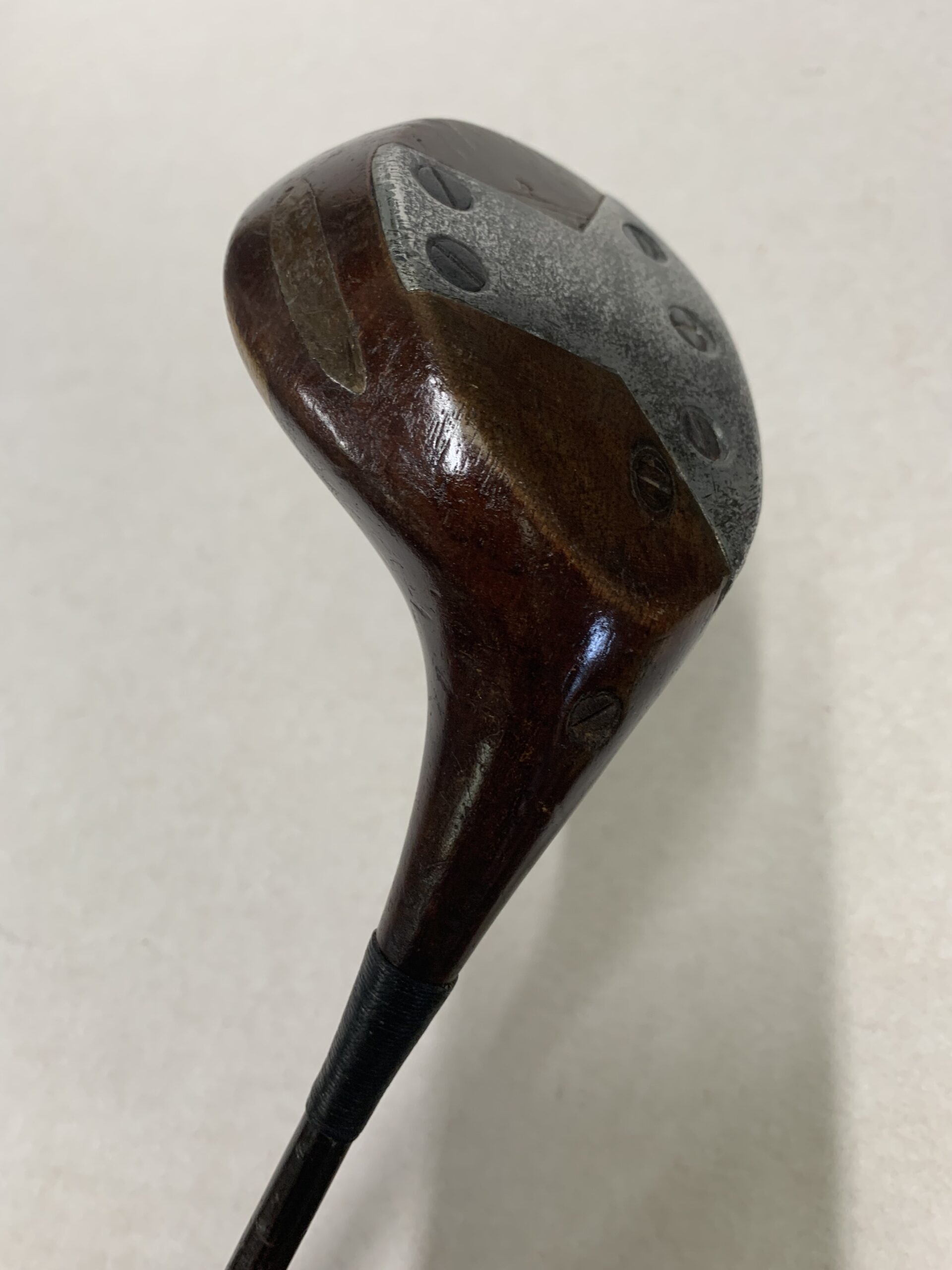 Tom Morris 'Autograph' Series Brassy with Pyratone True Temper 'step down' Steel Shaft