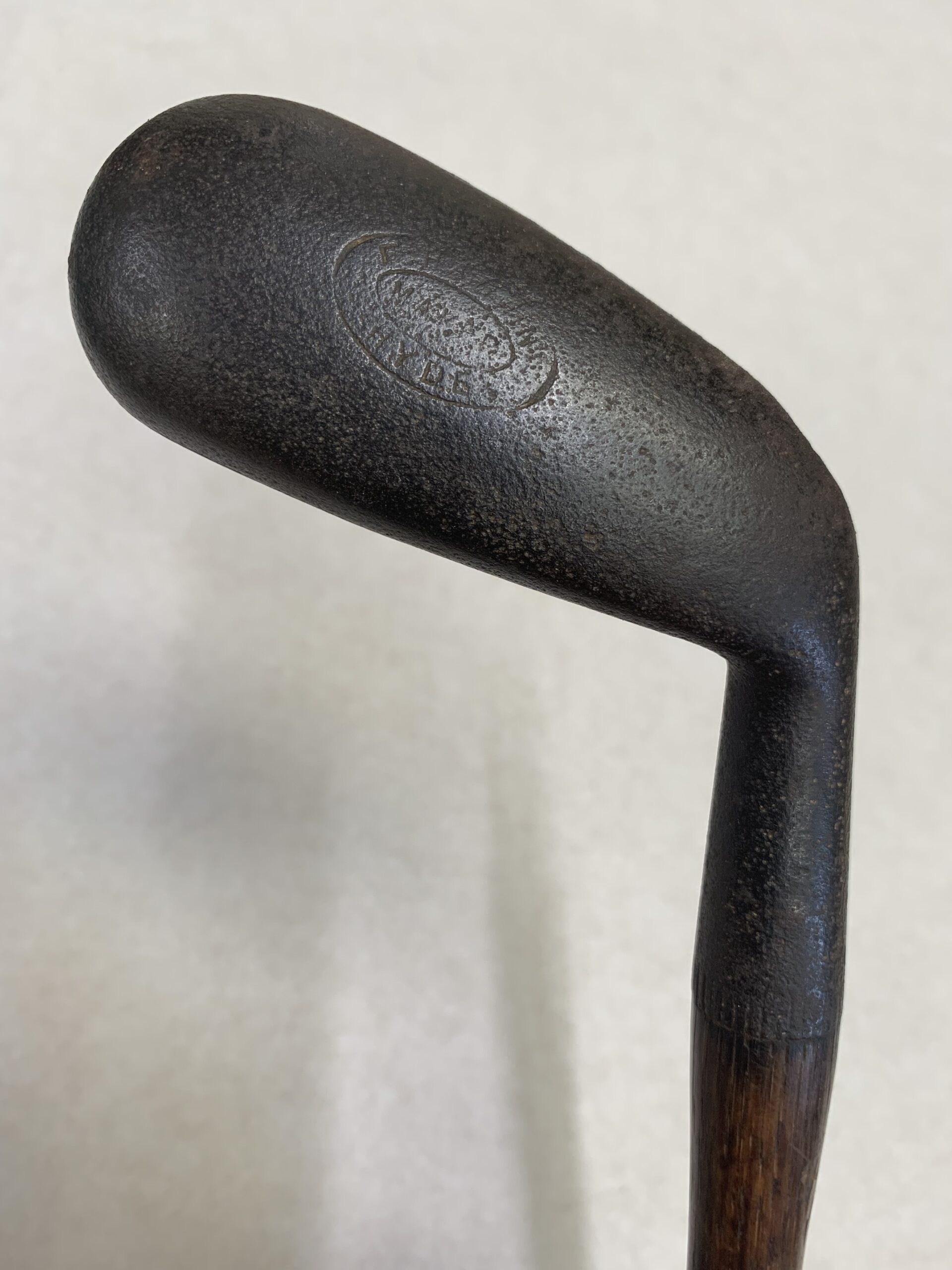 F. Hadwin Hyde Golf Club, Godley, Greater Manchester (1906-1909). A.G. Spalding & Brothers Patent Spring Face Cleek