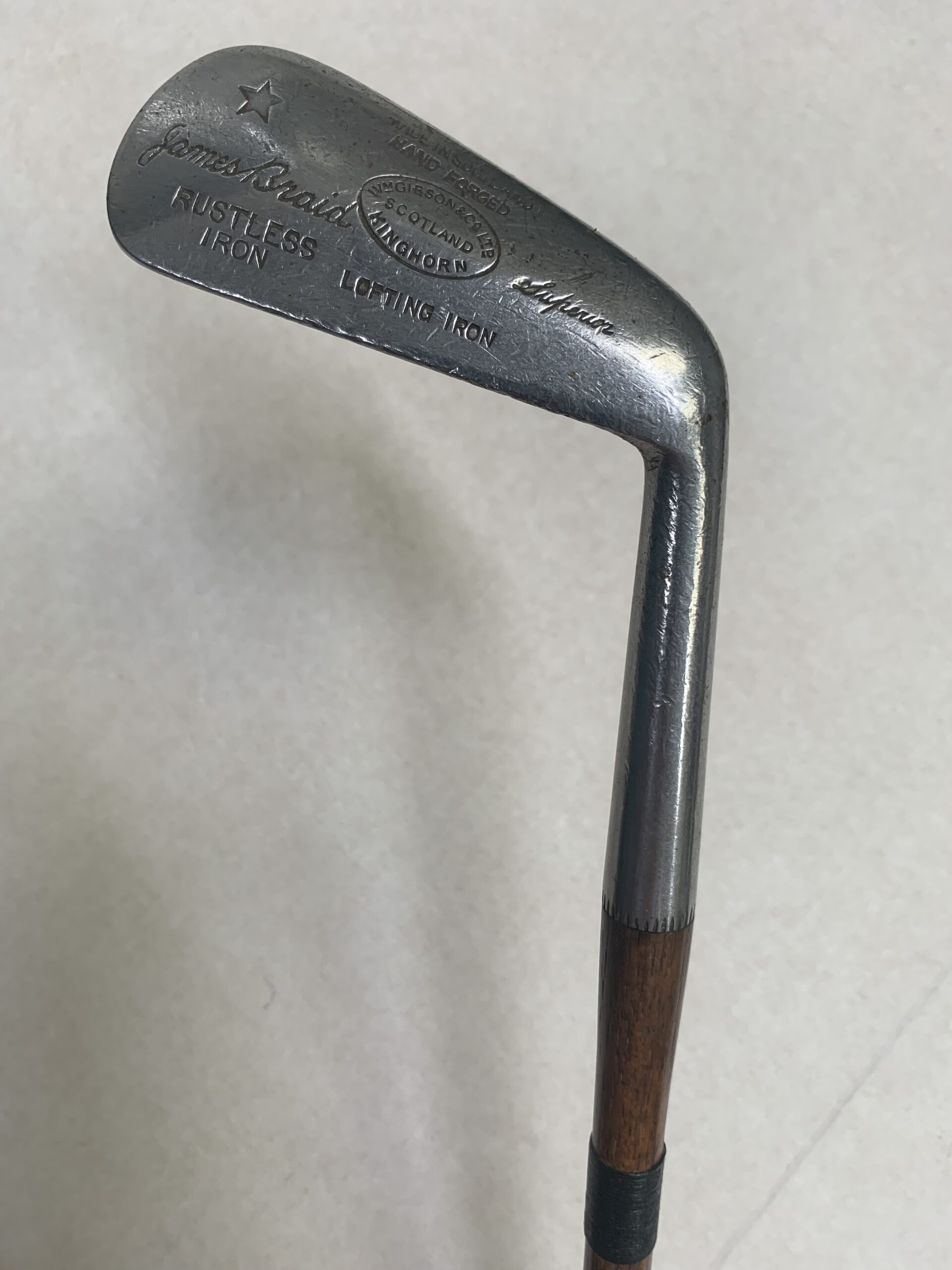 James Braid 'Autograph' Model Lofting Iron with Concentrated Back