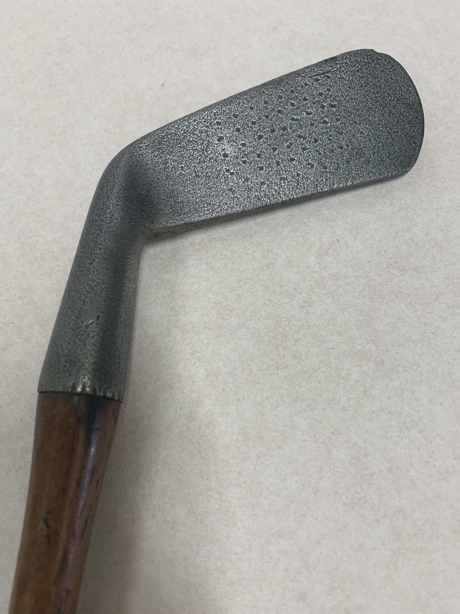 Thomas Carruthers Patent Cleek made for J.Dunn Prince's Golf Club, Mitcham c.1892