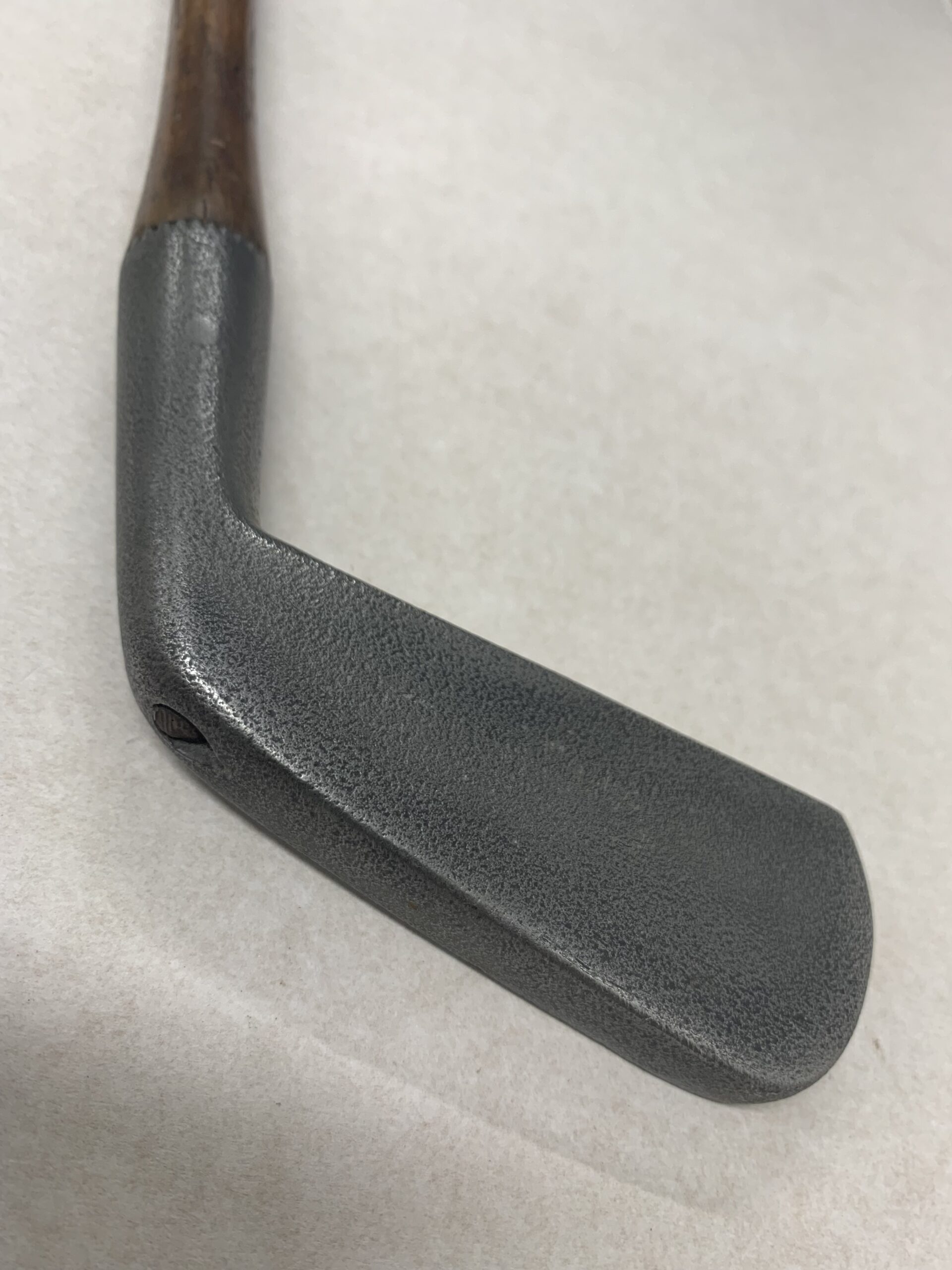 Thomas Carruthers Patent Cleek made for J.Dunn Prince's Golf Club, Mitcham c.1892