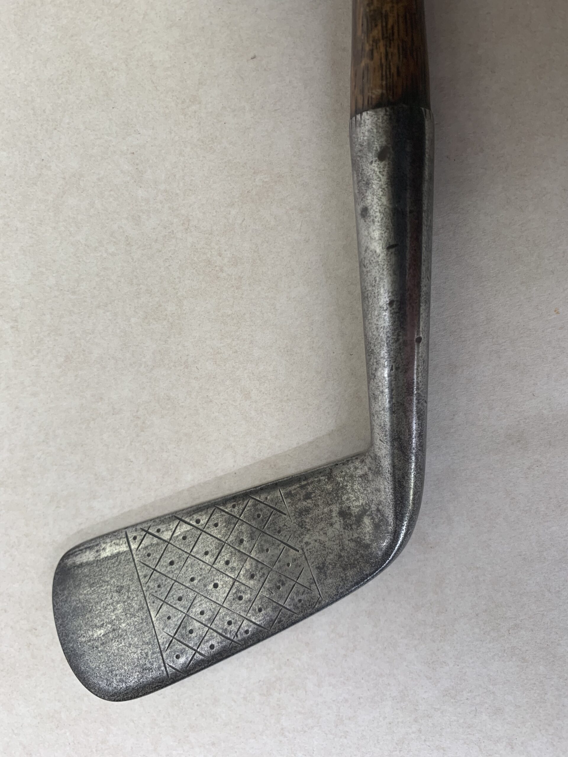 Harry Hunter, Royal Cinque Ports Golf Club. Cleek made by W. Gibson & Co., Kinghorn c.1900