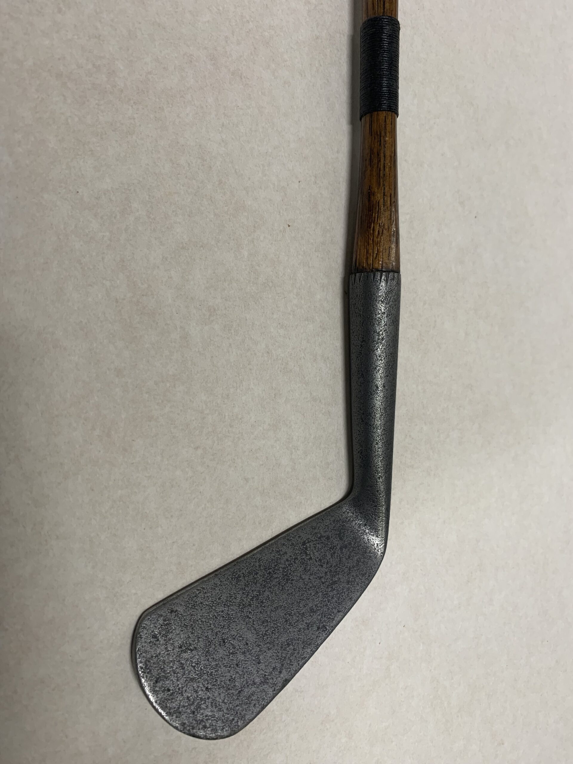 Tom Stewart, St.Andrews Smooth face Lofting iron c.1910