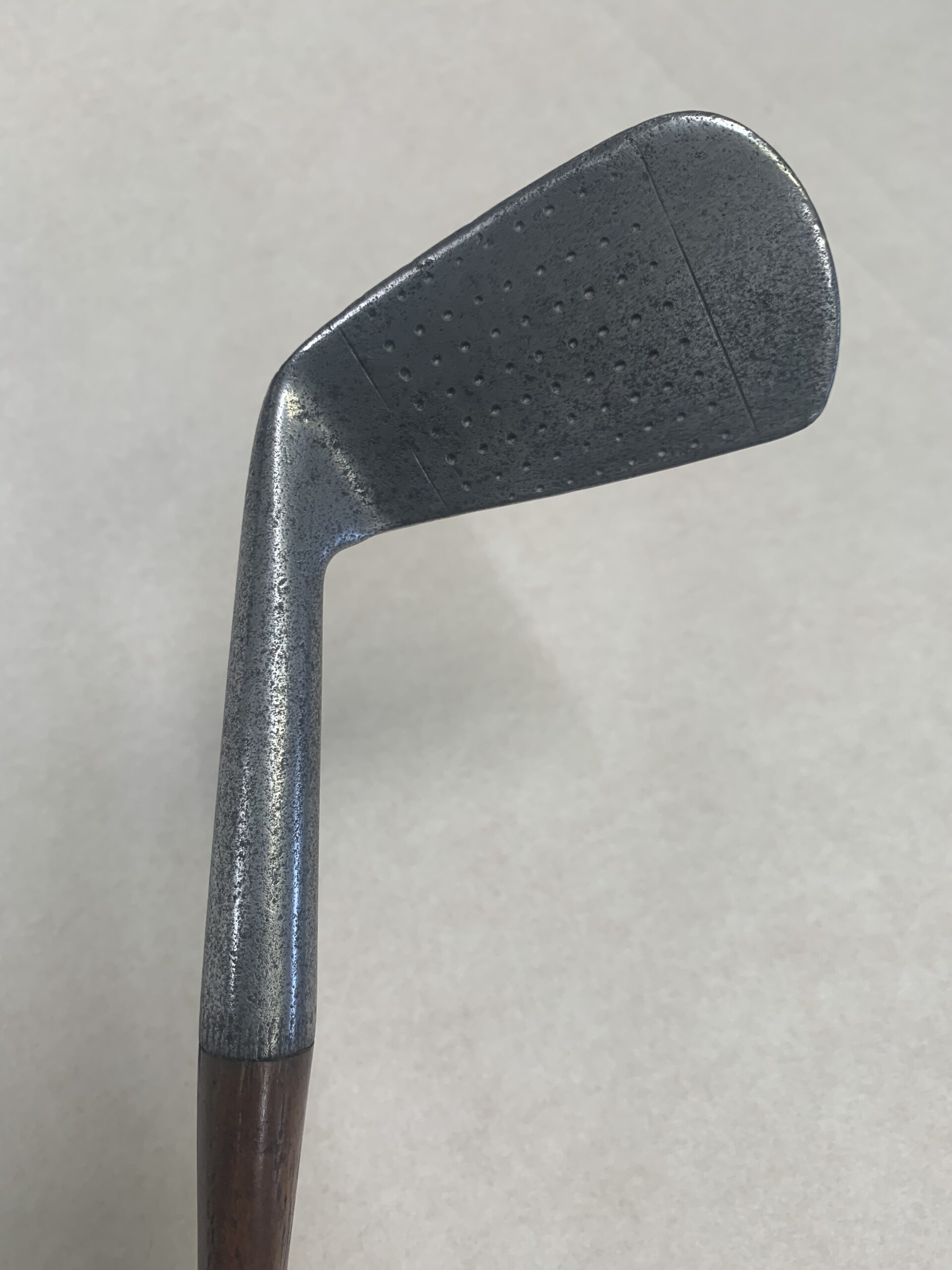 W. Gibson, Kinghorn, Deep face Mashie made for W.H. Lane, Mullion Golf Club, Cornwall c.1915